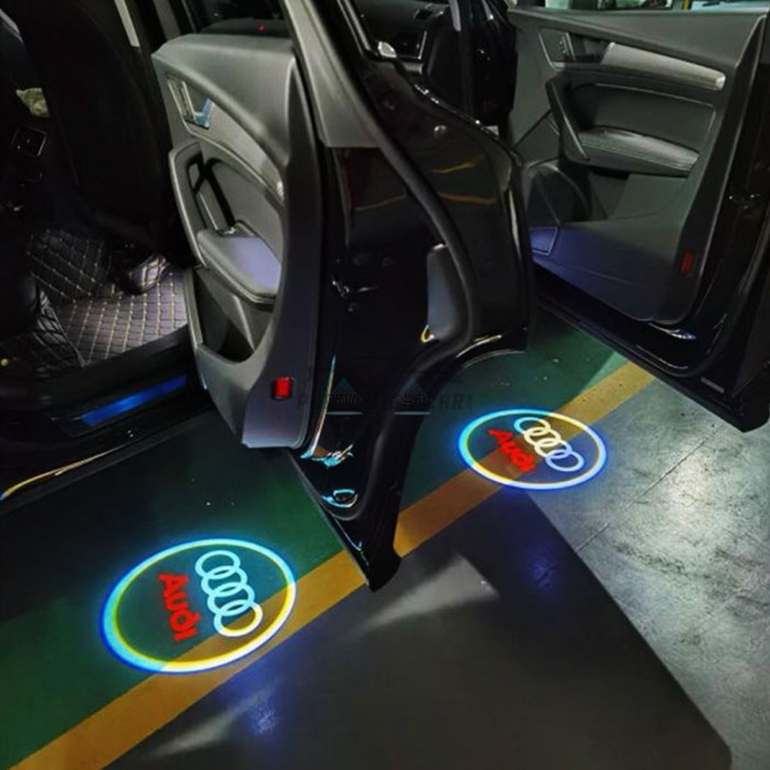 Audi Door Logo Lights