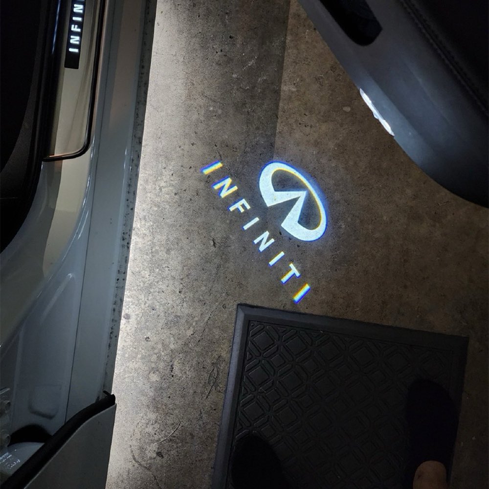 Infiniti Door Logo Lights