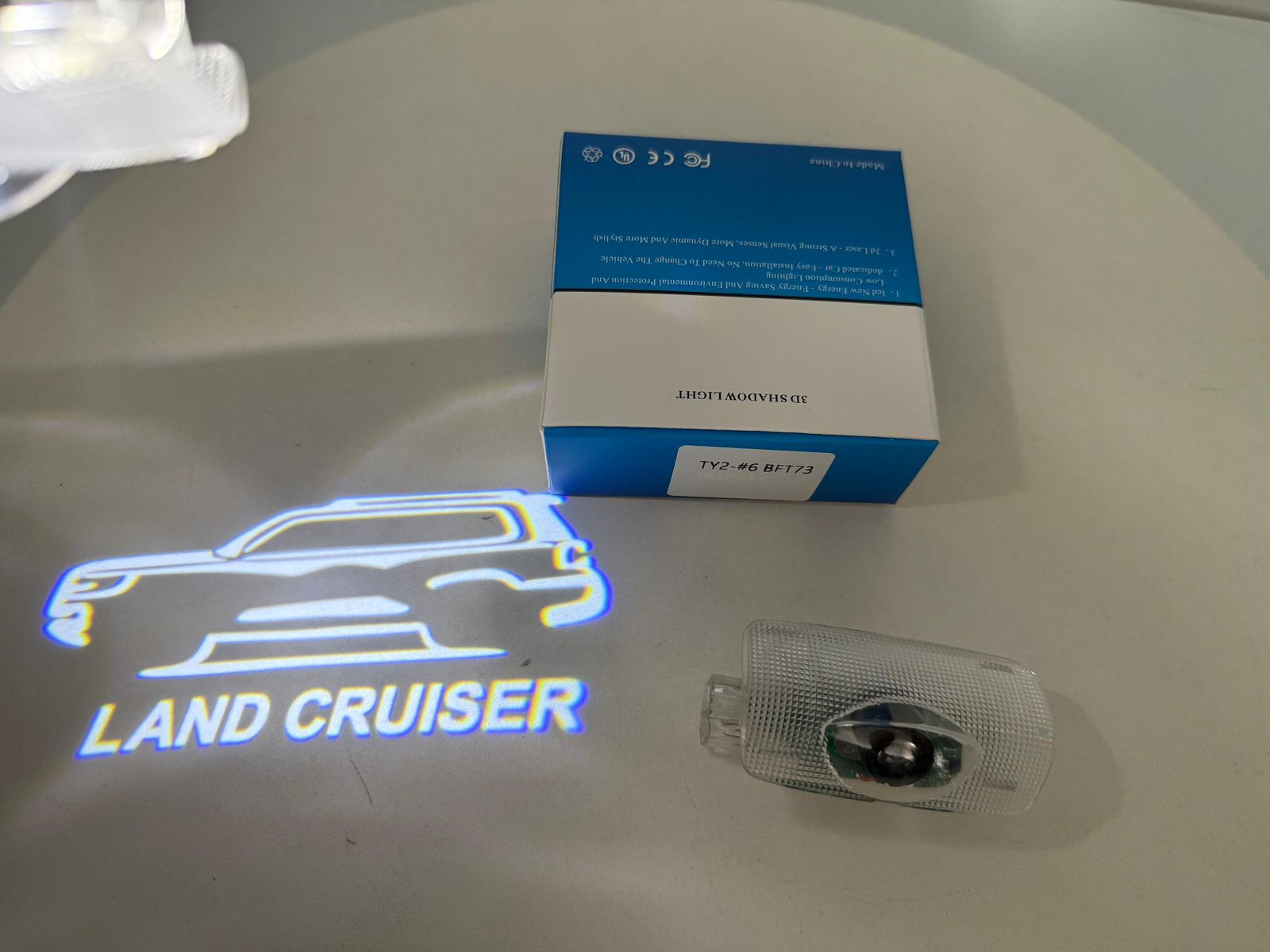 Land Cruiser Door Logo Lights