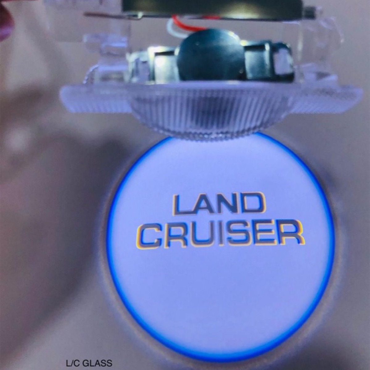 Land Cruiser Door Logo Lights