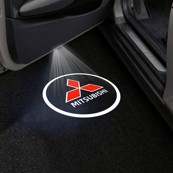 Mitsubishi Door Logo Lights