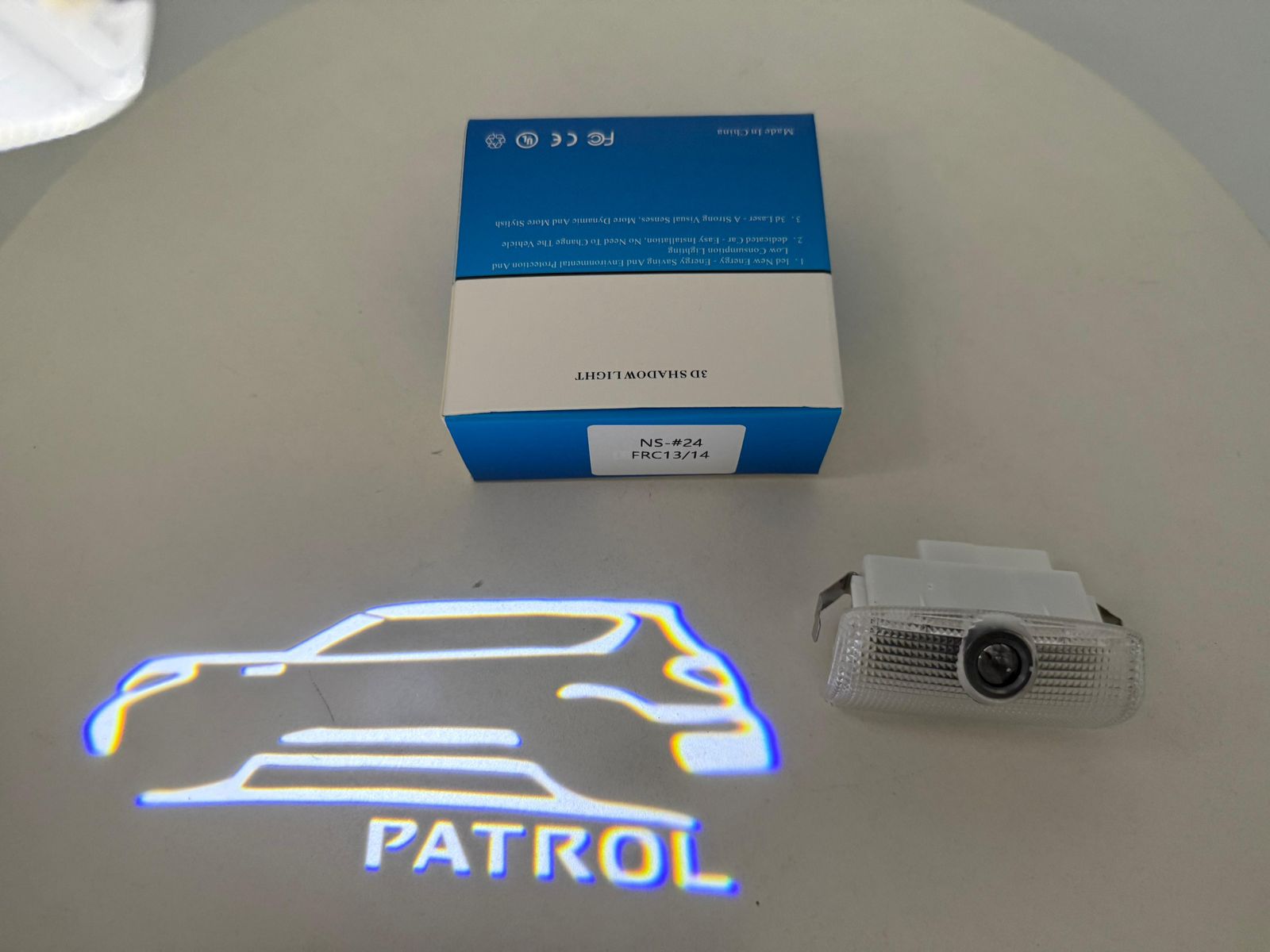 Nissan Patrol Door Logo Lights