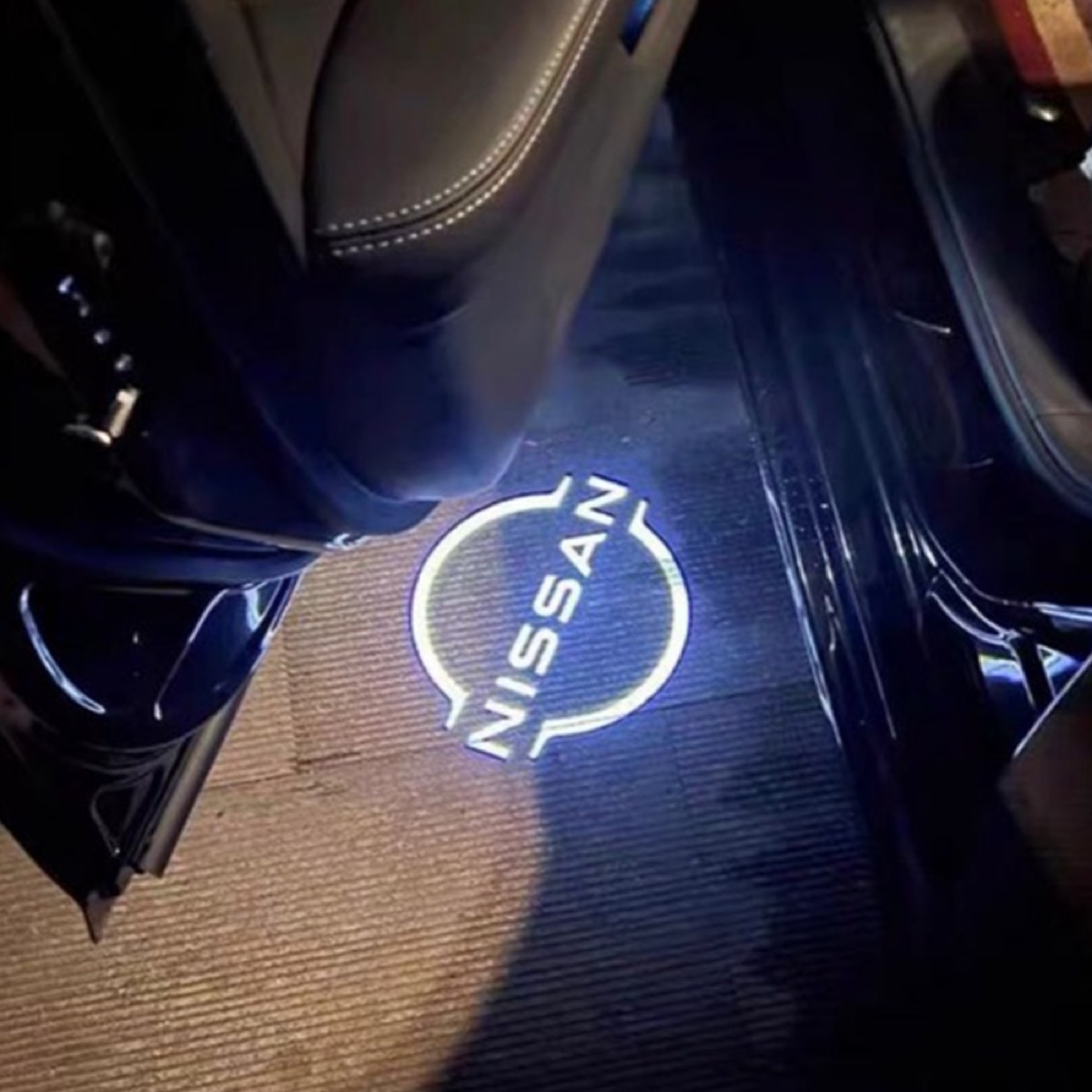 Nissan Door Logo Lights