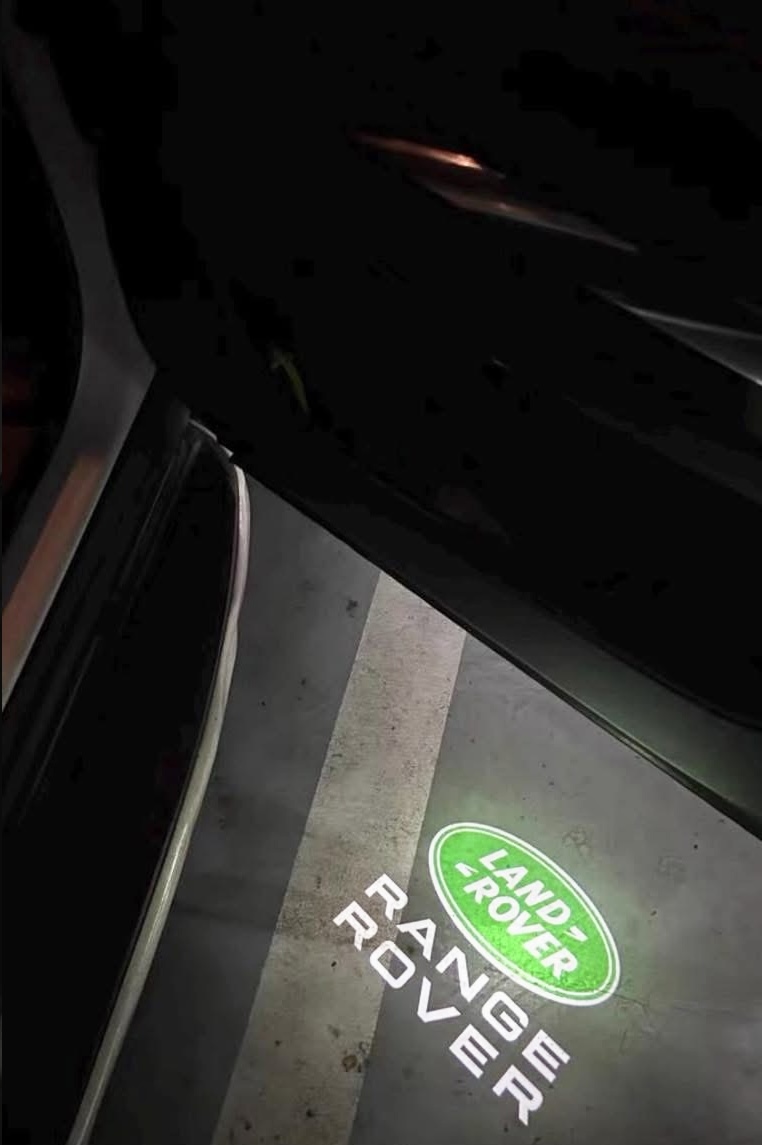 Range Rover Door Logo Lights