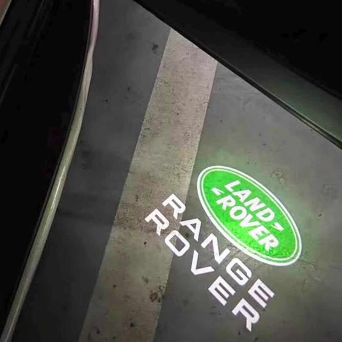 Range Rover Door Logo Lights