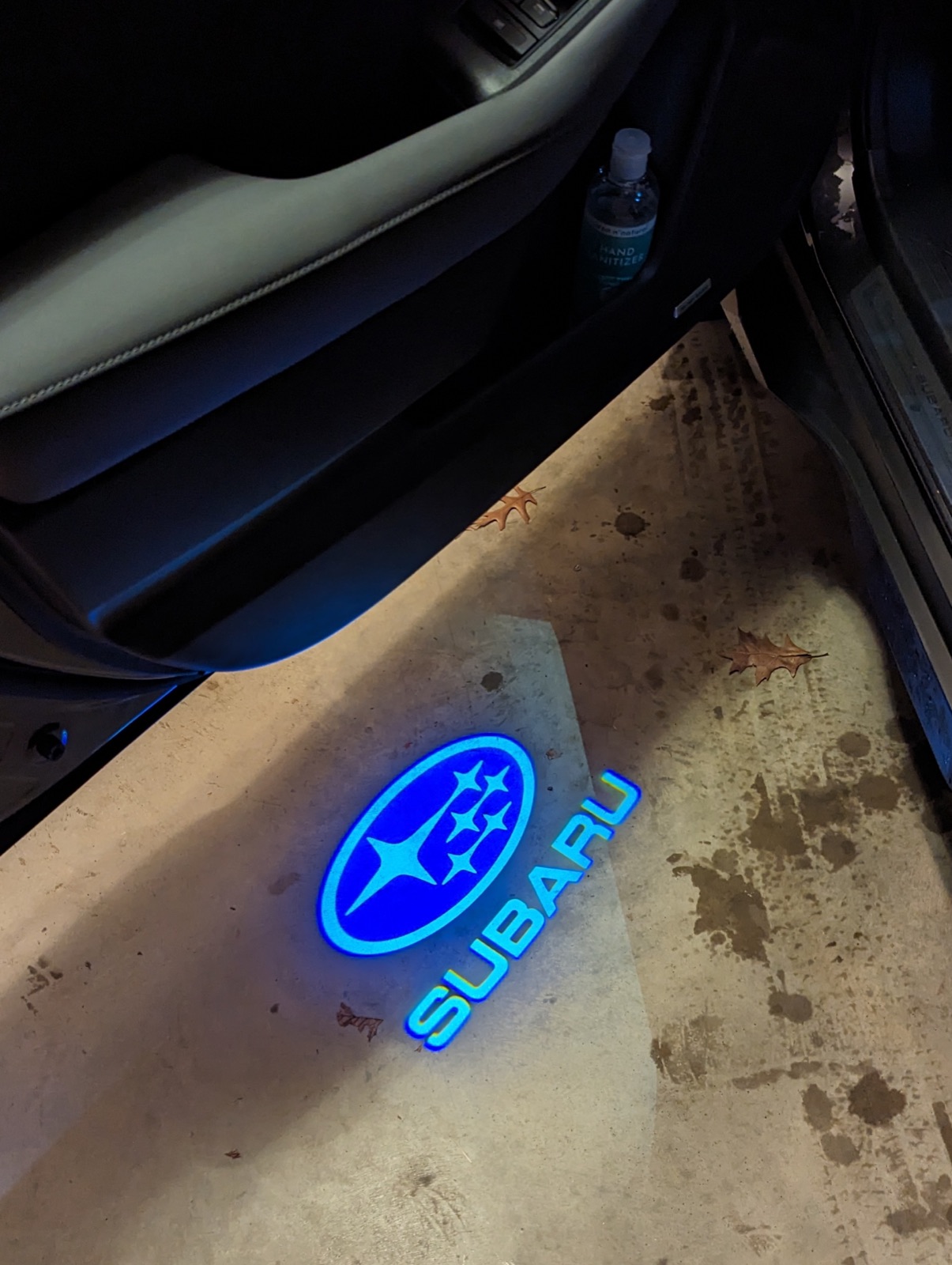 Subaru Door Logo Lights
