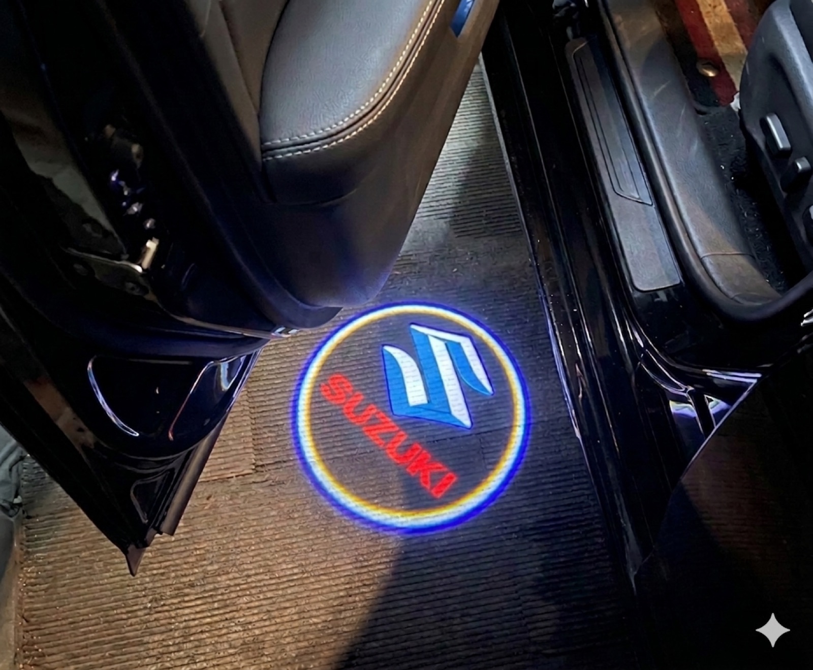 Suzuki Door Logo Lights