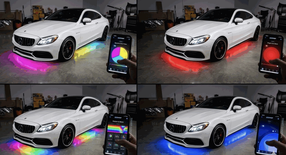 Car Underglow RGB Lights